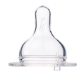 Соска силиконовая Canpol Babies EasyStart 21/724 3-позиционная для бутылочек с широким отверстием, от 3 месяцев, 1 шт