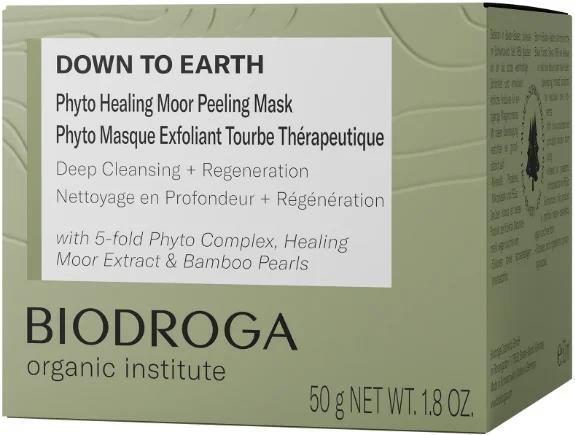 Маска-пилинг для лица Biodroga Down to Earth органическая, 50 мл