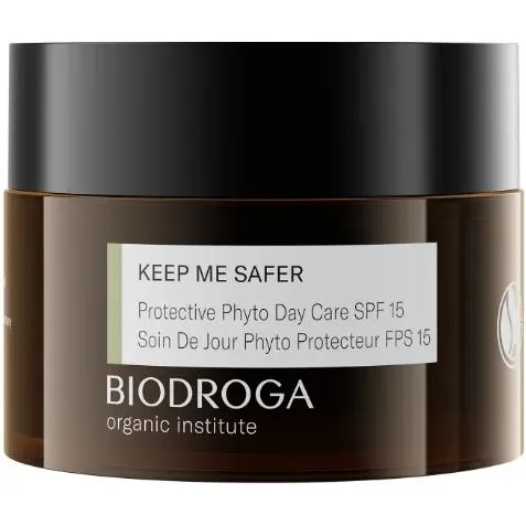 Крем-догляд для обличчя Biodroga Keep me Safe органічний захисний SPF15 денний, 50 мл