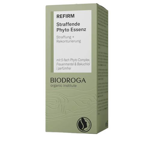Есенція для обличчя Biodroga Refirm органічна зміцнююча, 15 мл
