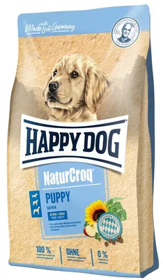 Корм сухий Happy Dog Naturcroq Welpen для цуценят з 4 тижнів до 6 місяців всіх порід, 15 кг, 60514