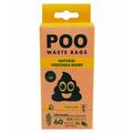 Пакеты M-Pets POO Dog Waste Bags Lemon для уборки животных с ароматом лимона, 60 штук