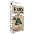 Пакеты M-Pets POO Dog Waste Bags Non Scented биоразлагаемые для уборки за собаками без запаха, 60 штук