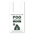 Пакети M-Pets POO Dog Waste Bags with Handles біорозкладні з ручками для прибирання за собаками без запаху, 120 штук