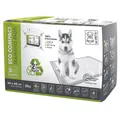 Пелюшки M-Pets Eco Compact Training Pad екологічні тренувальні для щенят, розмір 60х60 см, 50 штук
