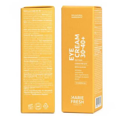 Крем для повік Marie Fresh 30-40+ з пептидами і коензимом Q10, 12 мл