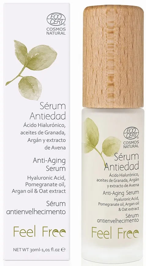 Сироватка для обличчя Feel free Anti-Aging антивікова, 30 мл
