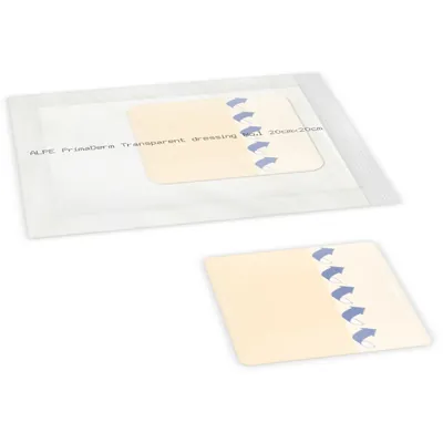 Пов'язка пластирна Alpe PrimaDerm Transparent Dressing прозора, 20 cм х 20 см