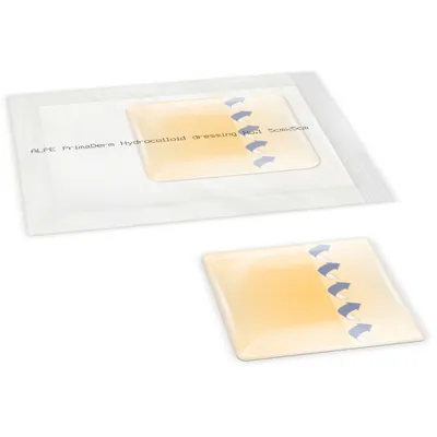 Пов'язка пластирна Alpe PrimaDerm Hydrocolloid Dressing гідроколоїдна, 5 cм х 5 см