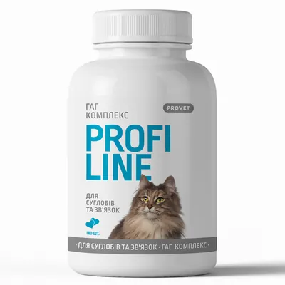 ГАГ комплекс ProVET Profiline для котів для суглобів та зв'язок, 180 таблеток