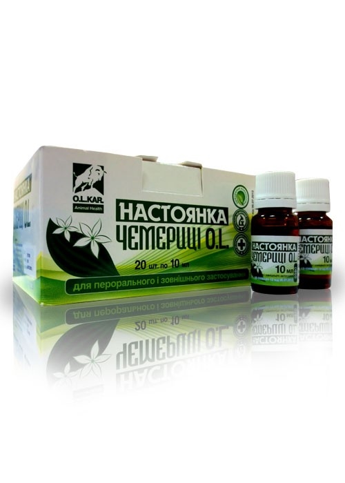 Настойка чемерицы (ДЛЯ ЖИВОТНЫХ) раствор, 10 мл