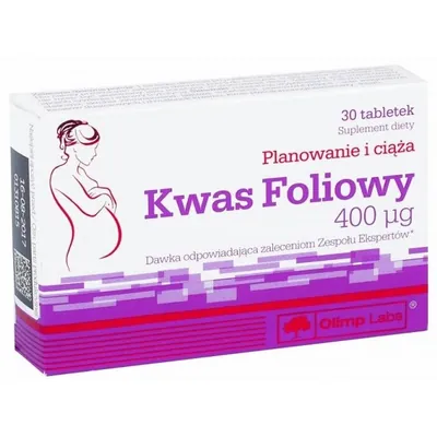 Фолієва кислота Olimp Kwas Foliowy, 30 таблеток