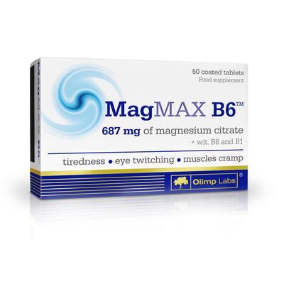Магній В6 Olimp MagMAX B6, 50 таблеток