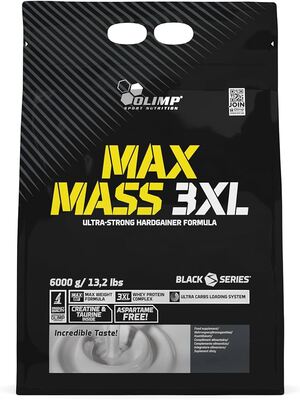 Гейнер Olimp MAX Mass 3XL, шоколад, 6000 г