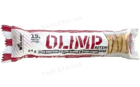 Батончик протеїновий Olimp Protein bar, вишня, 64 г