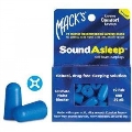 Беруши вкладки ушные MACK'S Sound Asleep 2140 полиуретановые, от шума, синие, 12 пар