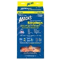 Беруши вкладки ушные MACK'S Pillow Soft 206 силиконовые оранжевые, 200 пар