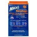 Беруші вкладки вушні MACK`S Pillow Soft Silicone Earplugs Kids Size 210 дитячі силіконові помаранчеві, 200 пар