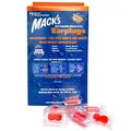 Беруші вкладки вушні MACK`S Pillow Soft Silicone Earplugs Kids Size 210 дитячі силіконові помаранчеві, 200 пар