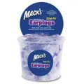 Беруші вкладки вушні MACK`S Safe Sound Slim Fit Junior 191 пінопропіленові, фіолетові, 100 пар