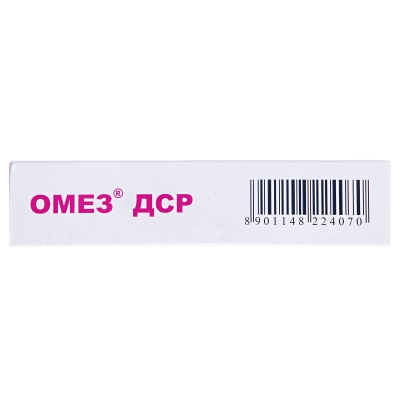 Омез ДСР капсули тв. з модиф. вивіл. №30 (10х3)