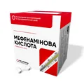 Мефенамінова кислота таблетки по 500 мг №100 (10х10)