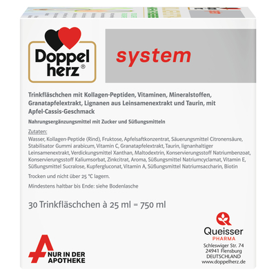 Доппельгерц System Коллаген Экстра раствор питьевой по 25 мл №30 во флак.