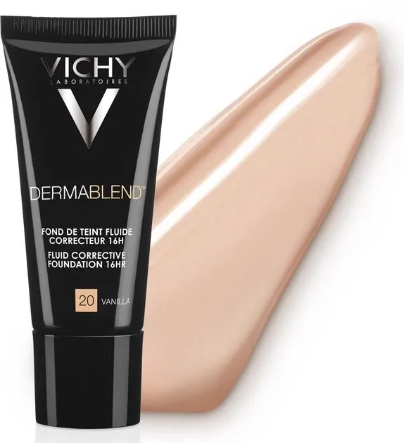Тональний флюїд Vichy Dermablend SPF28 коригуючий тон 20, 30 мл