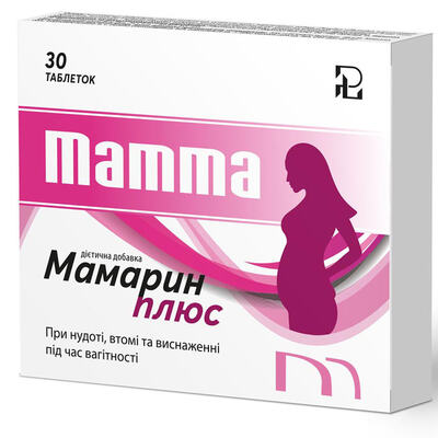 Мамарин Плюс таблетки №30