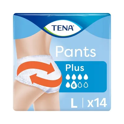 Підгузки-трусики для дорослих Tena Pants Plus L, 14 штук