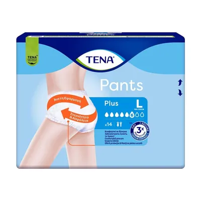 Підгузки-трусики для дорослих Tena Pants Plus L, 14 штук