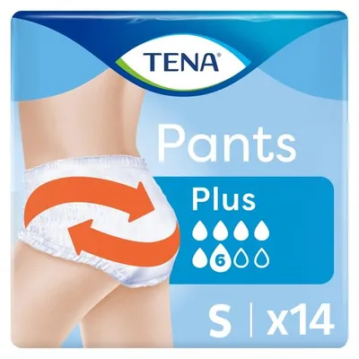 Підгузки-трусики для дорослих Tena Pants Plus S, 14 штук