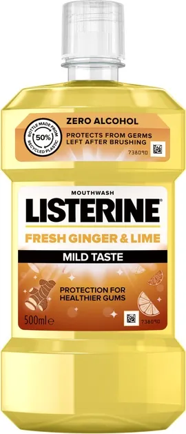 Ополіскувач для порожнини рота Listerine Свіжість імбиру та лайму, 500 мл