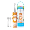Електрична зубна щітка Brush-Baby Sonic Toothbrush WildOnes акумуляторна 0-10 років, тигр
