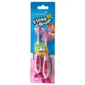 Зубна щітка Brush-Baby FlossBrush 3-6 років, колір в асортименті, 2 шт