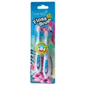 Зубна щітка Brush-Baby FlossBrush 3-6 років, колір в асортименті, 2 шт