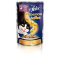 Корм вологий для кішок Purina Felix Sensations в желе з качкою і шпинатом, 100 г