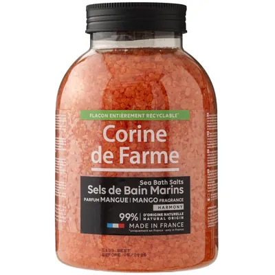 Сіль морська для ванн Corine de Farme Манго, 1,4 кг