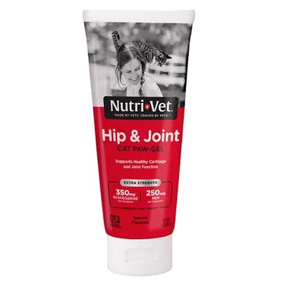Добавка Nutri-Vet Hip and Joint для зв'язок і суглобів з глюкозаміном для котів 89 мл