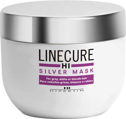 Маска Hipertin Linecure Silver для светлых и обесцвеченных волос, 250 мл