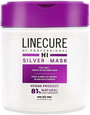 Маска Hipertin Linecure Silver для светлых и обесцвеченных волос, 500 мл