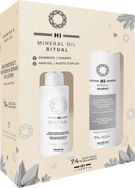 Набір Hipertin Ritual Mineral Oil для відновлення, живлення та захисту волосся