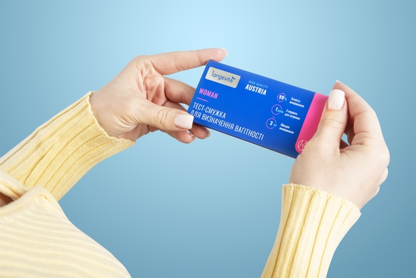Тест-смужка Longevita WOMAN для визначення вагітності, 1 штука