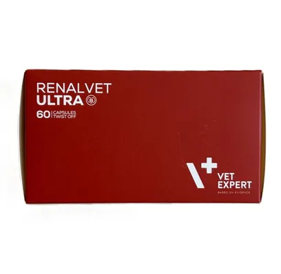 РеналВет Ультра VetExpert RenalVet Ultra для котів, 60 капсул