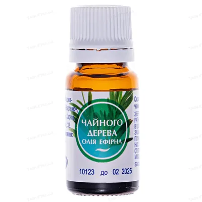 Ефірна олія Вертекс Чайного дерева, 10 мл