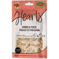 Ласощі Bubimex Chicken and Fish Heart's Сердечка з куркою та рибою для собак, 100 г