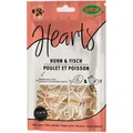 Ласощі Bubimex Chicken and Fish Heart's Сердечка з куркою та рибою для собак, 100 г