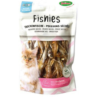 Лакомство Bubimex Dried Fish Сушеная рыба для кошек, 50 г