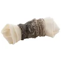 Ласощі жувальні Bubimex Fishies Knotted Chewing Bones with Skin Fish кручені кістки зі шкірою тріски для собак, 60 г