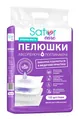 Пелюшки поглинаючі Sator Care одноразові гігієнічні абсорбуючі 60 х 60 см, 10 шт
